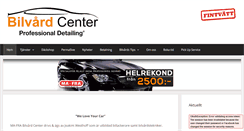 Desktop Screenshot of bilvardcenter.net