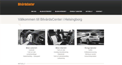 Desktop Screenshot of bilvardcenter.se