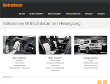 Tablet Screenshot of bilvardcenter.se